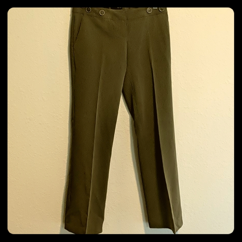 Pinstripe dress pants